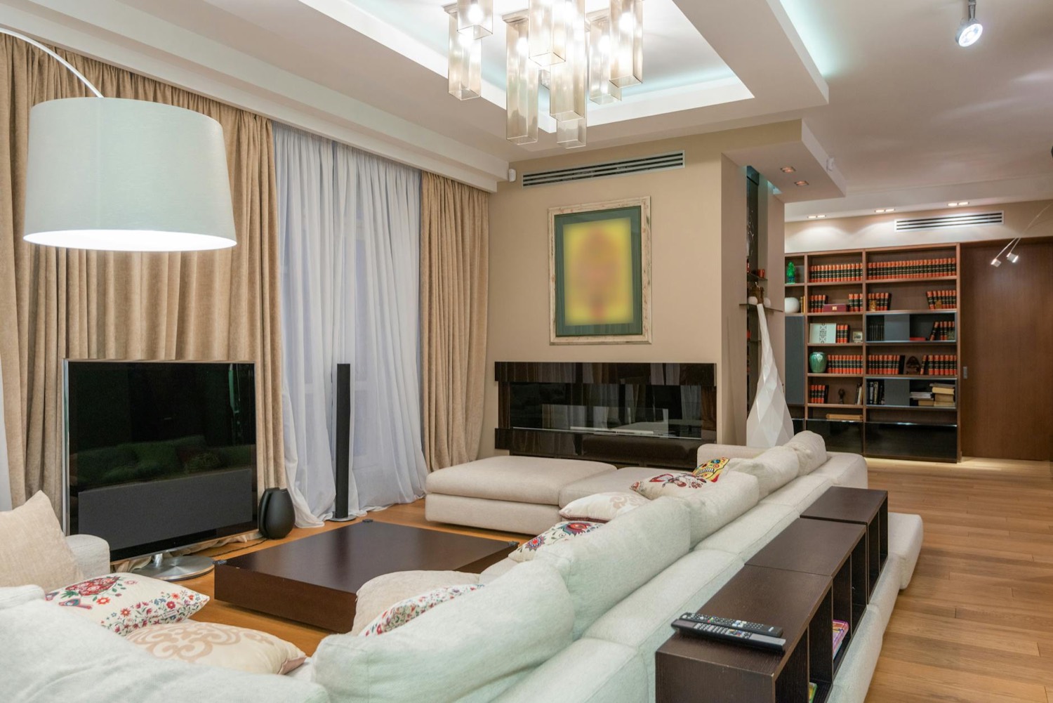 A comfortable home interior